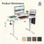 Bureau debout à hauteur ajustable Radke-1866971180-1866971181