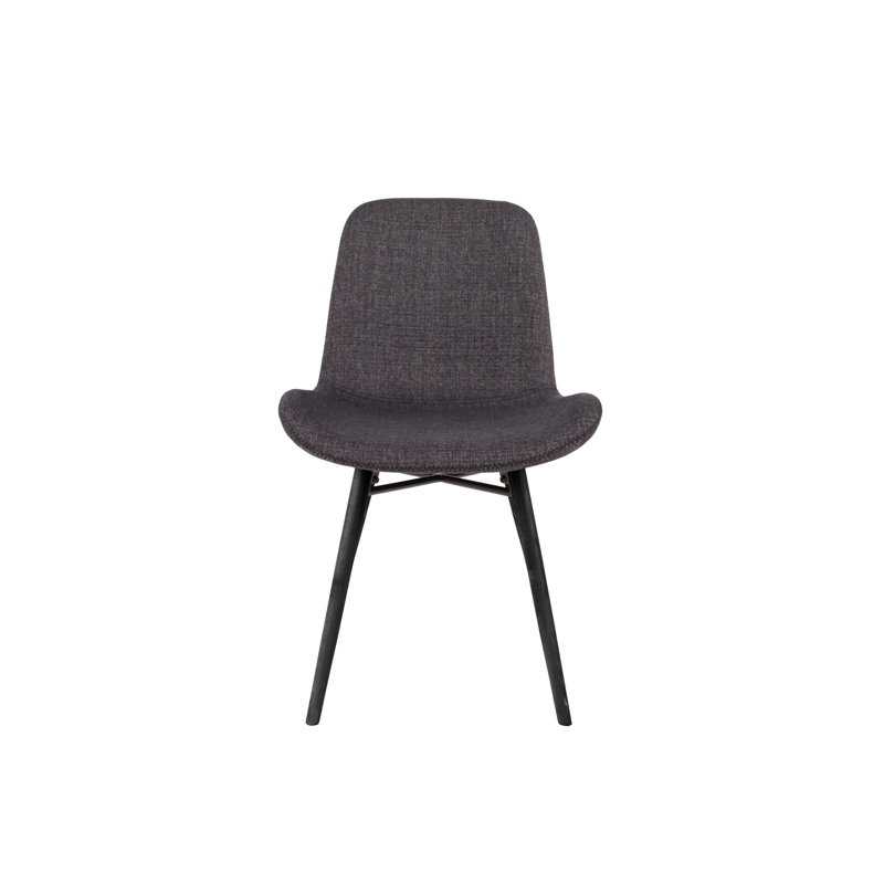 Upholstered Dining Chair, Light Gray