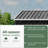 8 ft. W x 8 ft. D Outdoor Metal Shed Storage with Floor, Updated Frame Structure and Lockable Doors(64 sq. ft)