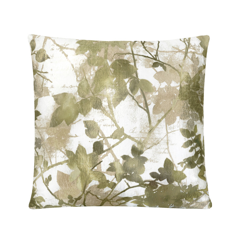 Tranquil Throw Pillow, Green