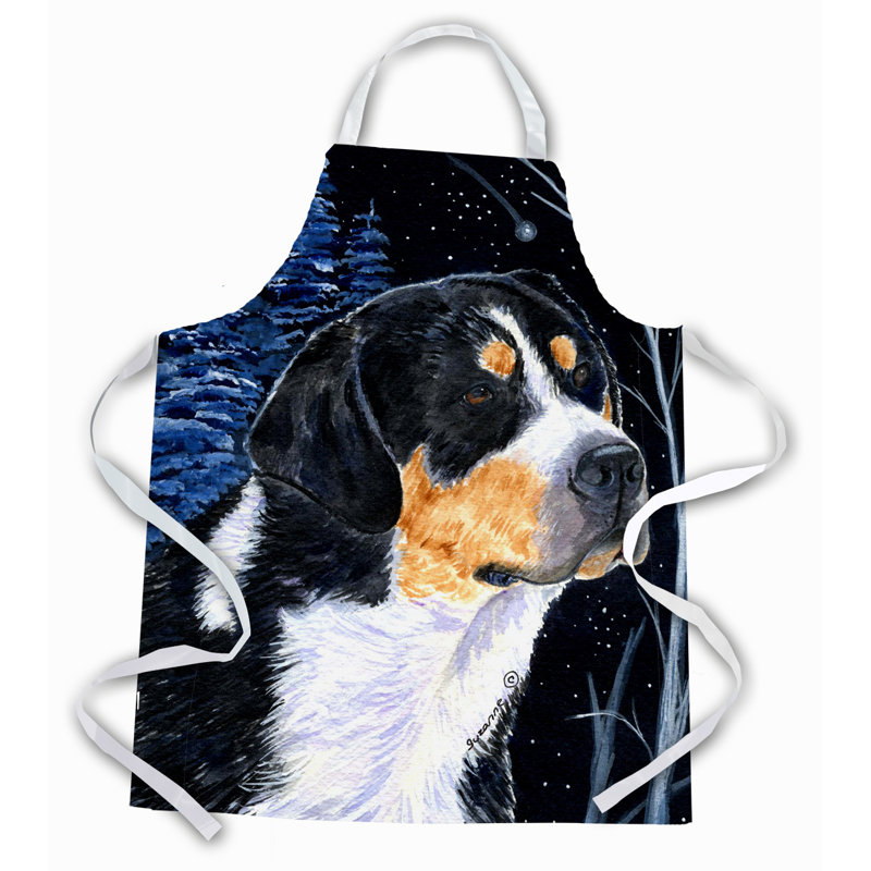 No Pattern Bib Apron