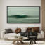«Ocean Wave Under Overcast Sky», art mural sur toile - Photographie côtière pour maison de plage ou espaces d'inspiration nautique-116517713-116517714
