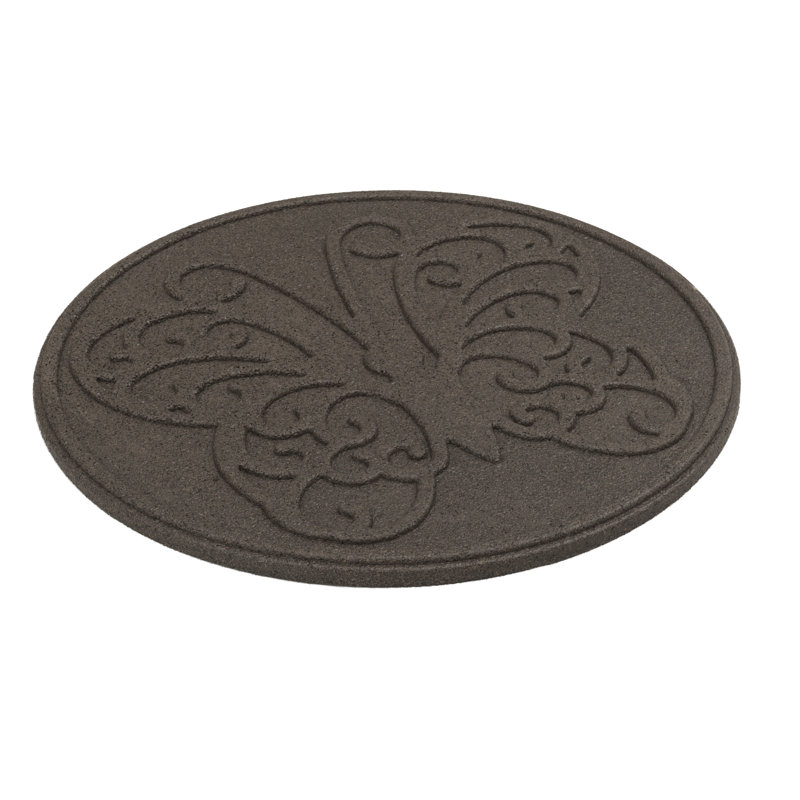 STEPPINGSTONE-BUTTERFLY Rubber Stepping Stone
