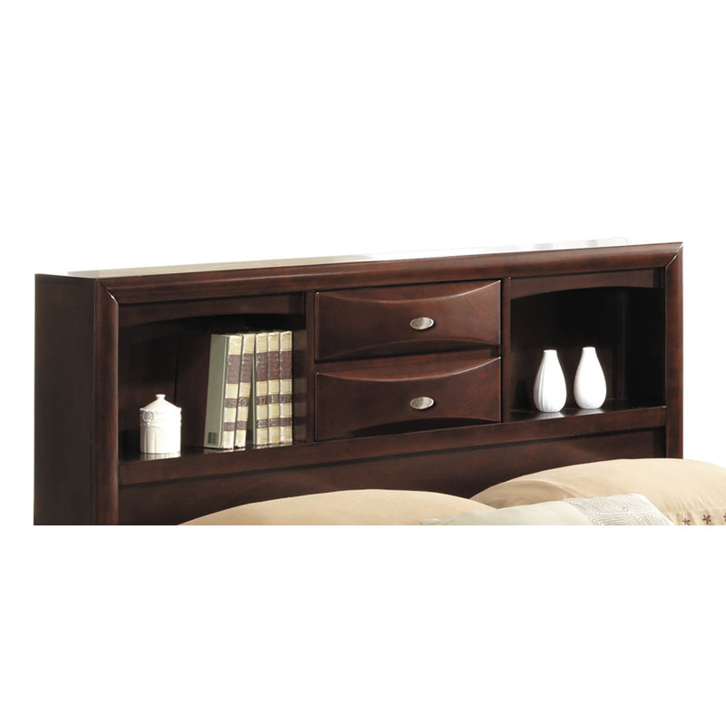 Crowson Storage Platform Bed, Queen, Espresso