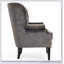 CHAISE CLUB Simple et moderne, base solide, rembourrée et épaisse