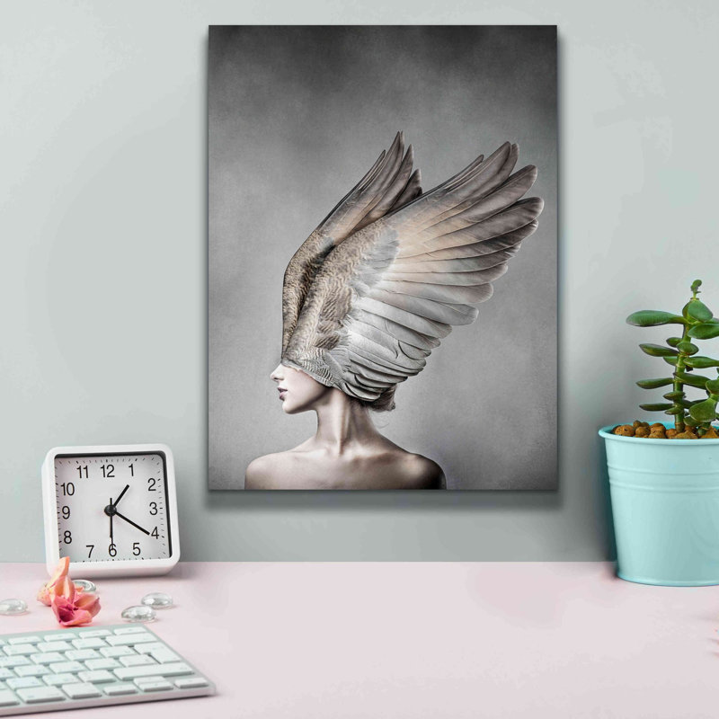 'Thea' by Design Fabrikken, Giclee Canvas Wall Art, 16" H x 12" W x 0.75" D