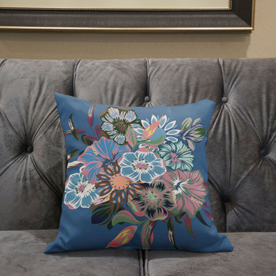 Housse et insert de coussin décoratif en polyester 