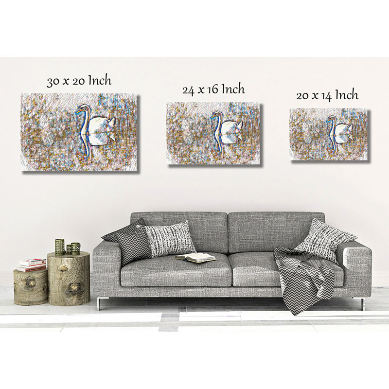 Wrapped Canvas Print, 35cm H x 50cm W