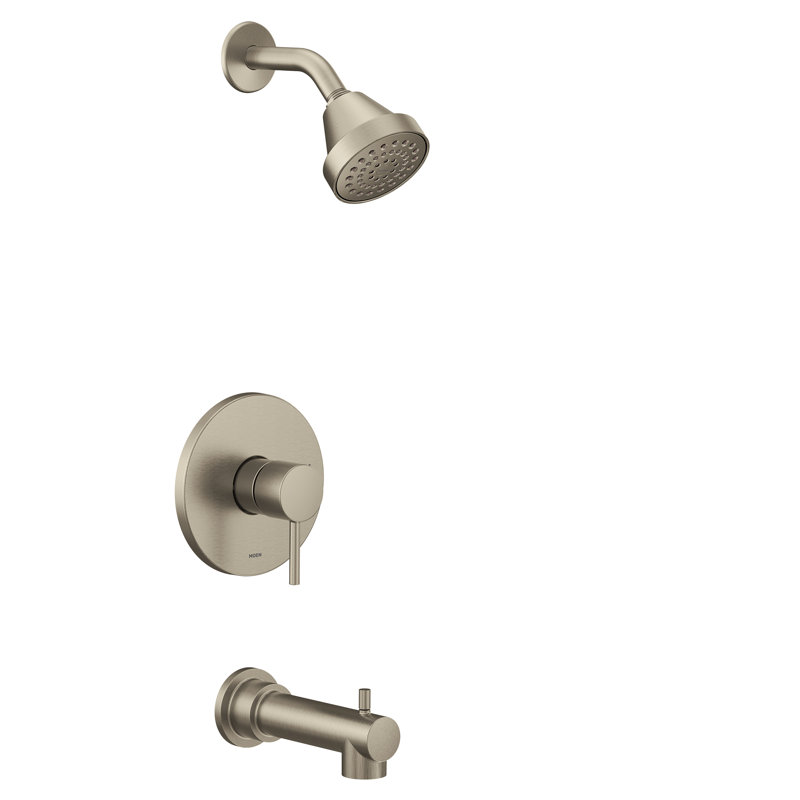 Align Tub and Shower Faucet, Brushed Nickel