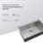 33x22 inch Kitchen Sink Drop In 16 Gauge Stainless Steel 33" Single Bowl Topmount Kitchen Sink Basin