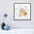 Dark Rustic Wood Framed est en rupture de stock