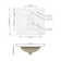Ancillary 3-Hole 20" Classic Contemporary Rectangular Ceramic Single Sink Basin Vanity Top