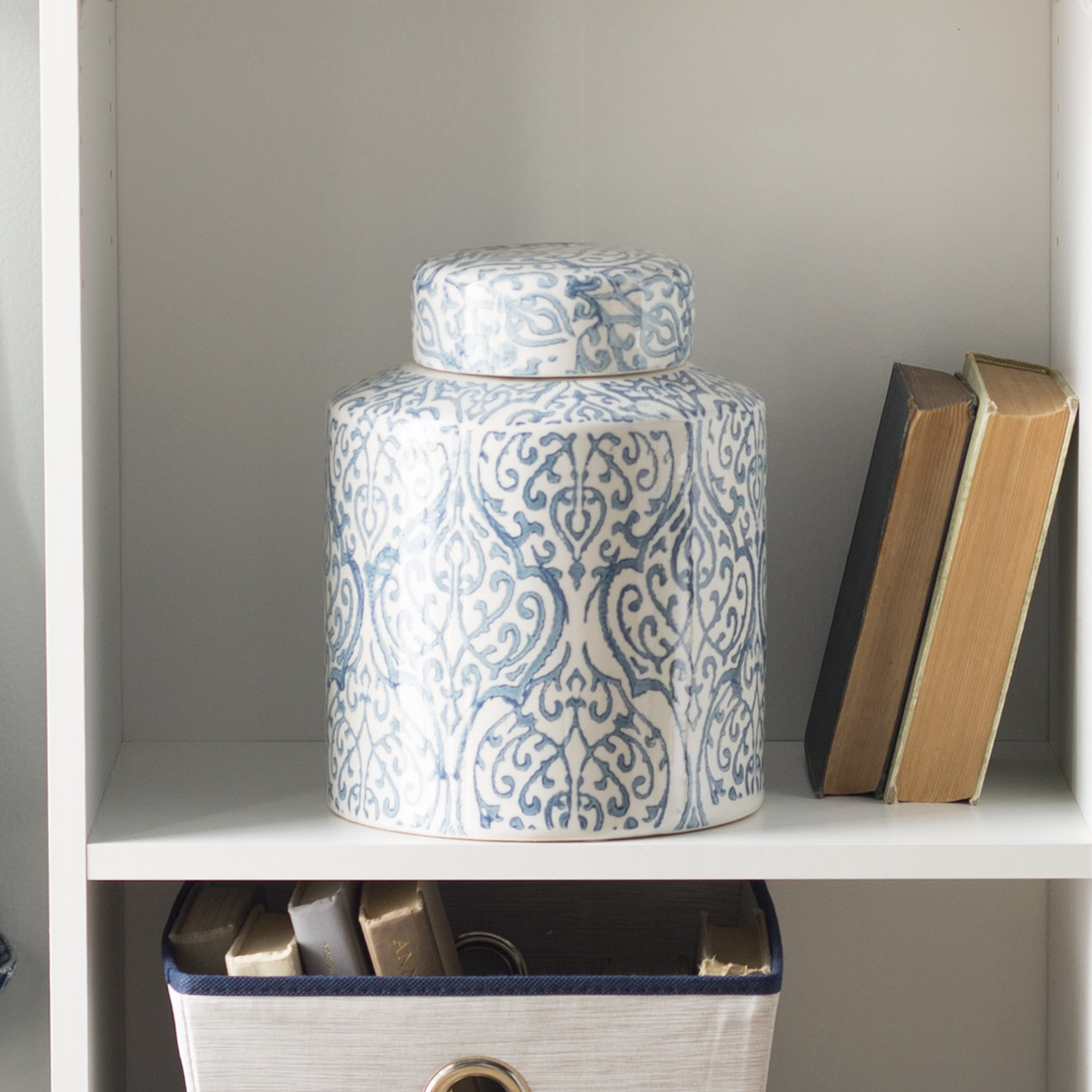 Ophelia & Co. Sabin Decorative Tall Ceramic Ginger Jar with Lid & Reviews | Wayfair
