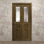Portes coulissantes pliantes pour garde-robe | Ego 5011 | Ensemble de quincaillerie pour moulures robustes | Portes de garde-robe de chambre en bois massif