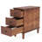 11.81" Solid Wood Narrow End Table