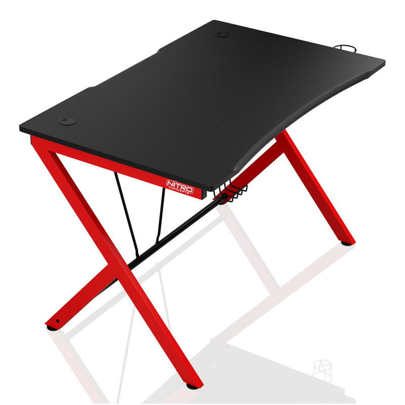 Metal Base Computer Desk