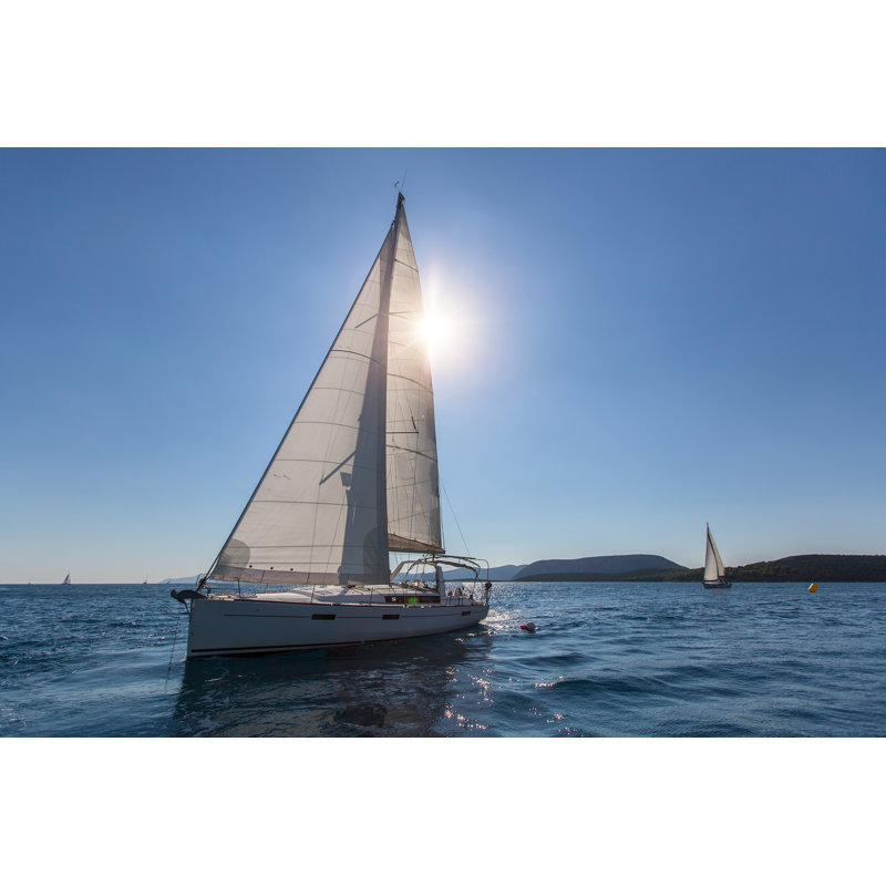 Sailboat by Dmitry Berkut - Wrapped Canvas Print, 51cm H x 76cm W x 3.8cm D