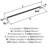 Esquire 24" Center to Center Appliance Pull-92144734