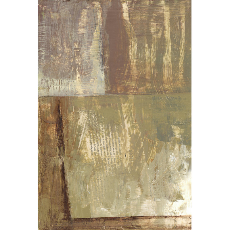 Rustic Earth II by Jennifer Goldberger - Wrapped Canvas Art Prints, 46cm H x 30cm W