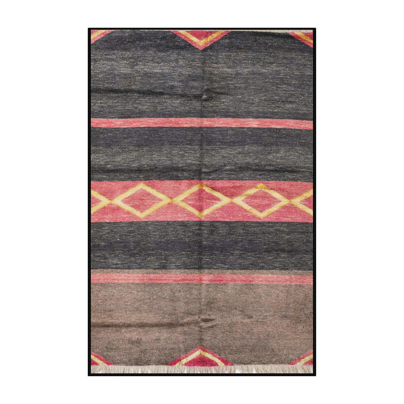 Abstract Indoor Rug, Rectangle 7' x 9'