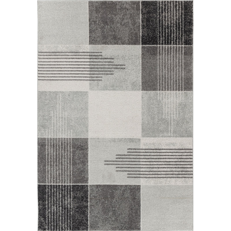 Geometric Area Rug, Rectangle 120 x 170cm