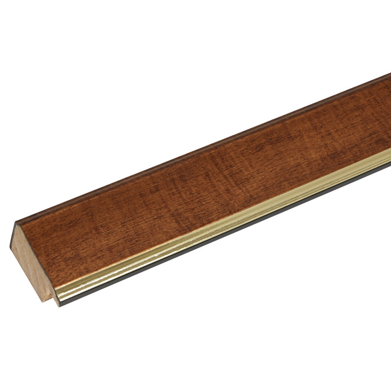 Clinchport Wood Bevelled Picture Frame, 54cm H x 44cm W x 1.5cm D, Bronze