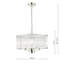 Baillieu 3 - Light Polished Nickel Pendant