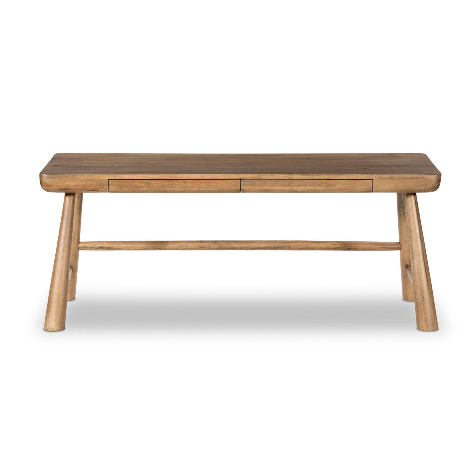 Minza Writing Desk, Light Brown