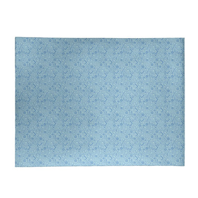 Tapis de zone bleu reg patterns