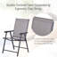 Folding Patio Dining Armchair-346158106