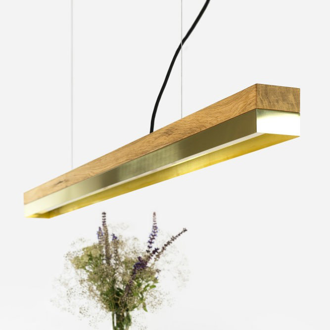 Lynell 1 - Light Brass LED Kitchen Island Pendant