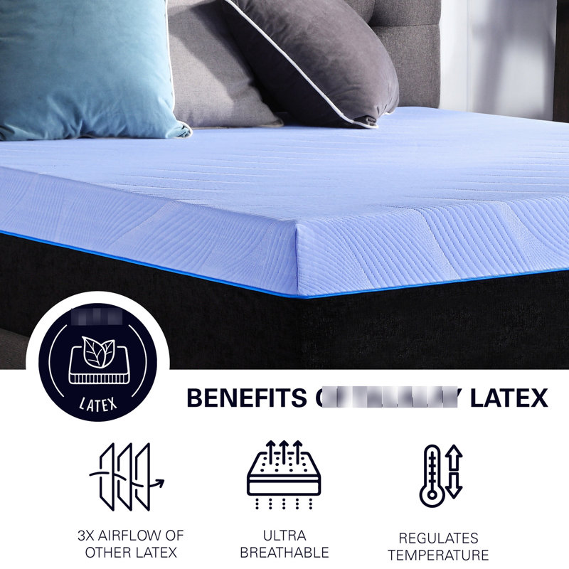 Matelas plein 12 po - Mousse et ressorts en latex pour la détente