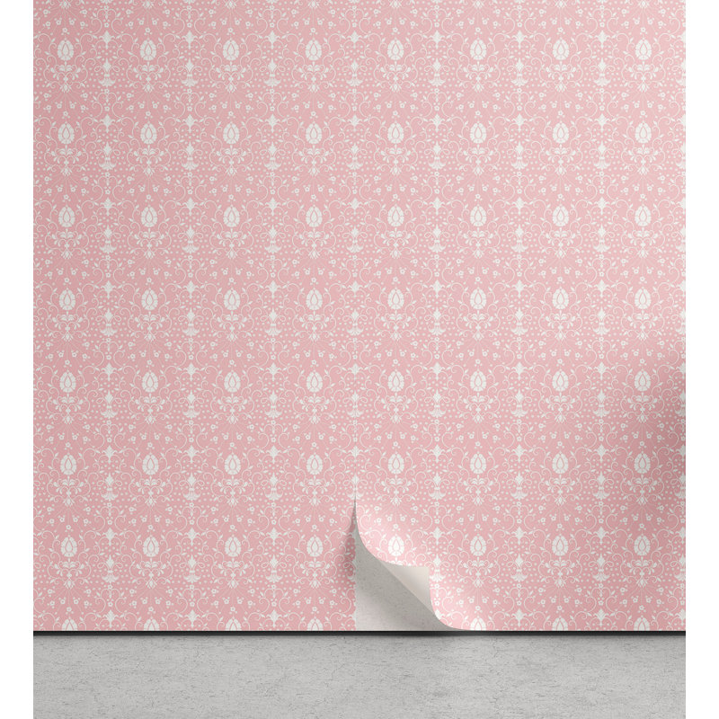 Rouleau de papier peint adhésif Inaam, L 13 po x L 100 po