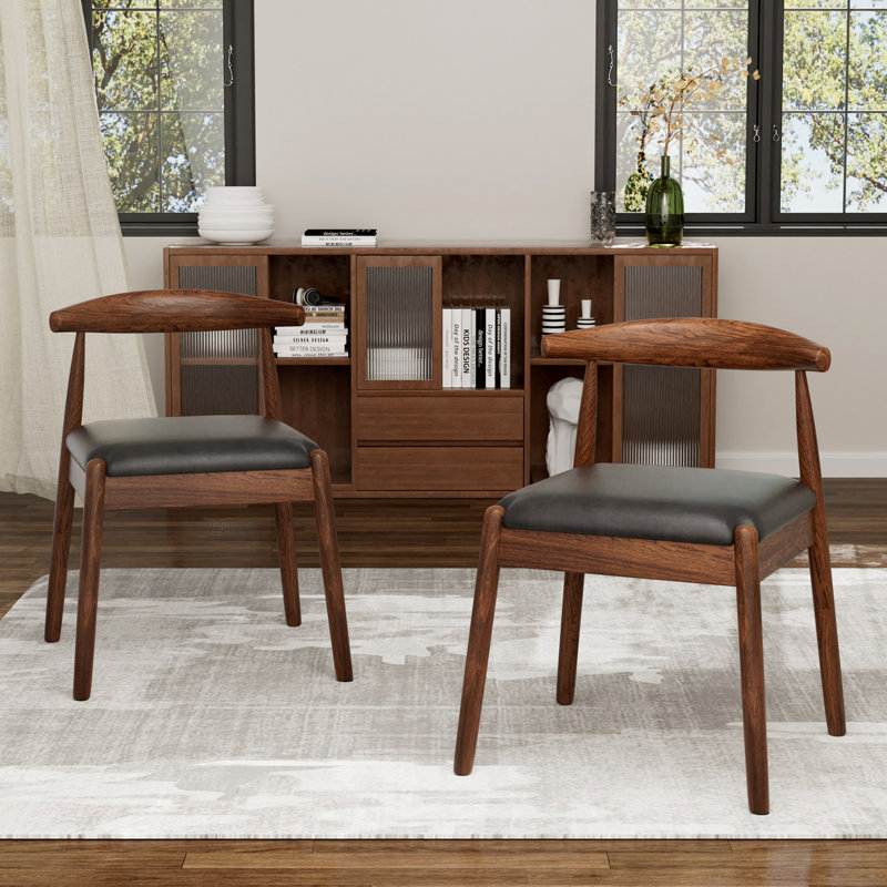 Chaise d'appoint Massasoit , Noir, noir, noir, noir, Brun