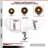Phenolic Caster with Roller Bearing