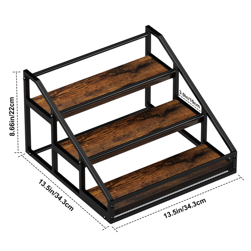 Wine Bottle Rack Brown
