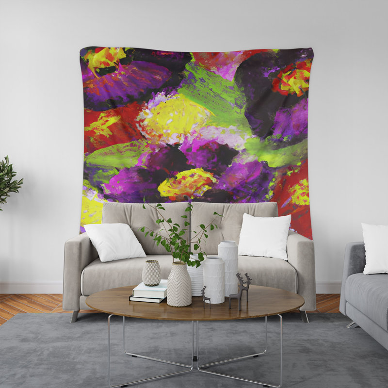 Tapisserie murale, H 88 po x l 104 po