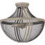 Marylee 2-Light Distressed Grey Wood Semi-Flush Mount Light