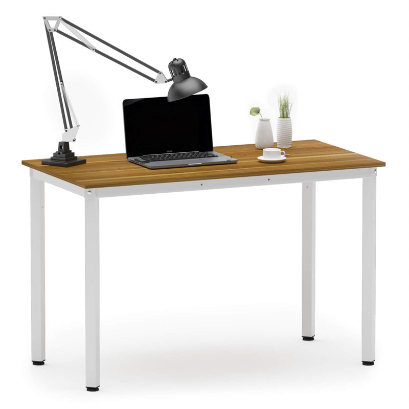 Bureau d'écriture Shonique, Noyer / Blanc, H 29,53 po x l 39,37 po x P 23,62 po