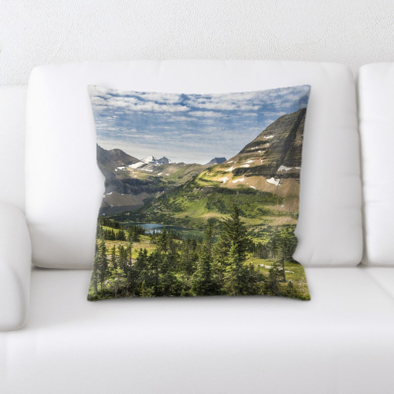 Coussin décoratif paysage