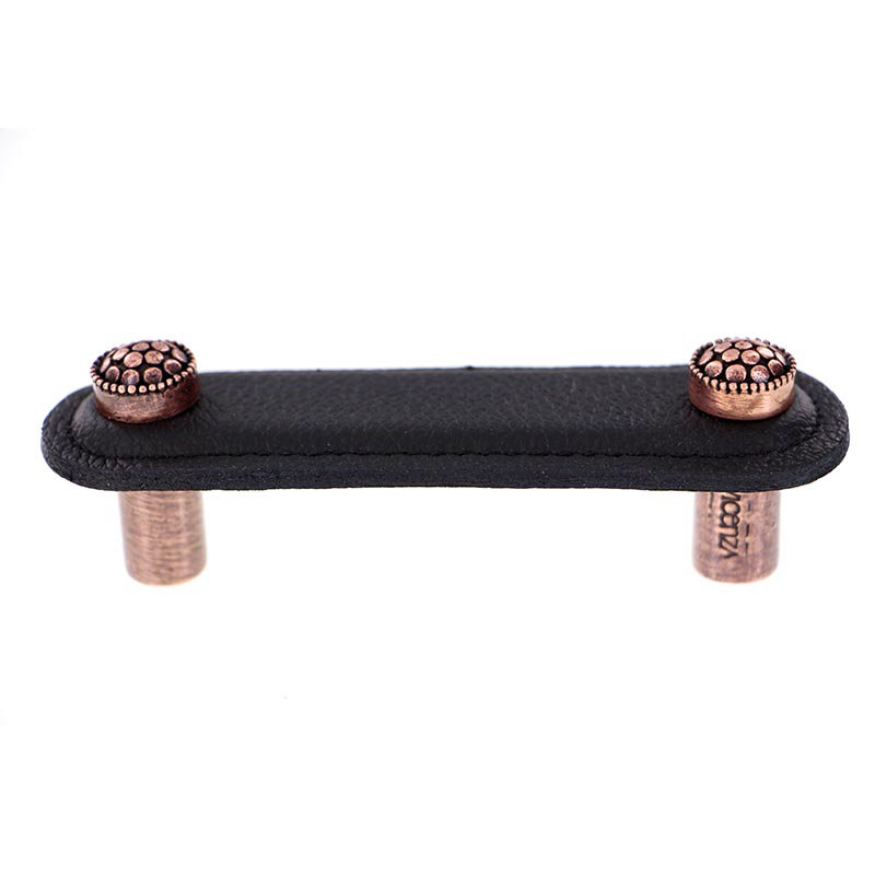 Tiziano Bar / Handle Pull, 3", Antique Copper