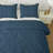 Pleat Polyester 3-Piece Comforter Set-104343067-104343073