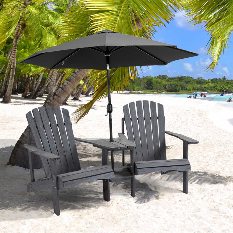 Framlingham Outdoor Adirondack Chair With Table