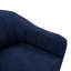 Chaise d'appoint Mid-Century moderne en chenille 1pc-379170334