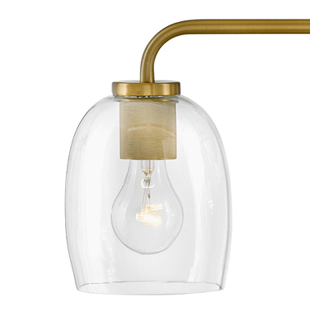 Attamore 3 Light Dimmable Vanity Light, Gold