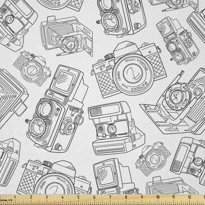 Darna Antique Old Camera Multi-Purpose Fabric