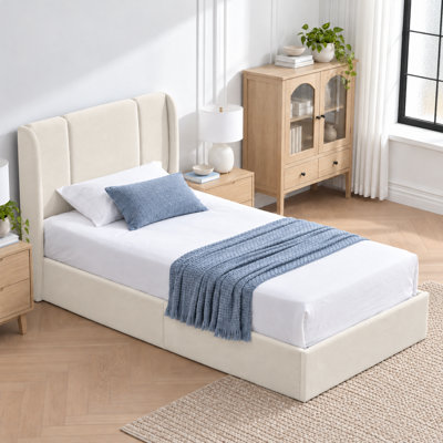 Lit plateforme tapissier Coletti