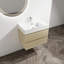 Meuble-lavabo mural 30 po avec lavabo en résine-712416403