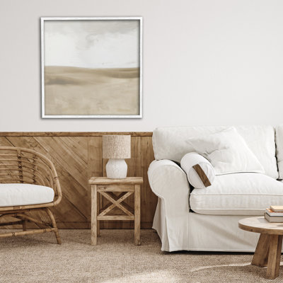 Giclée encadrée Smooth Neutral Hills, design par Dan Meneely