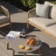 Martinique 2 Seat Lounge Set - Light Brown